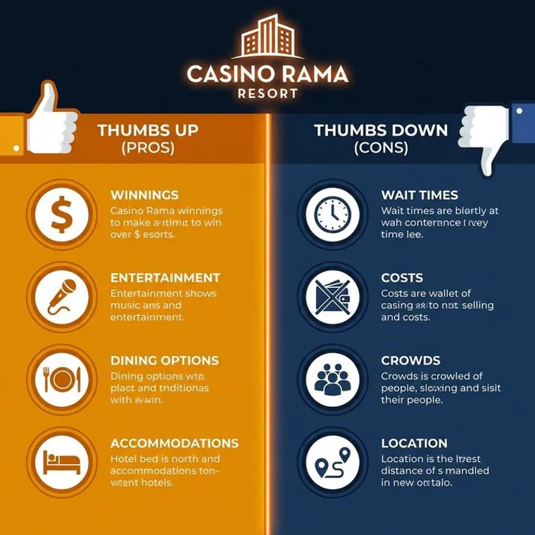 overview of Casino Rama Resort main page